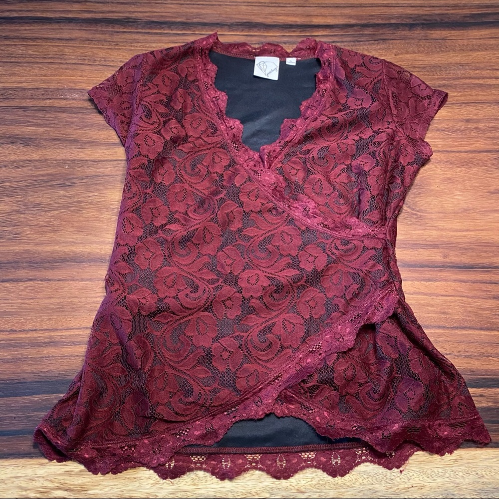 XL maroon shirt